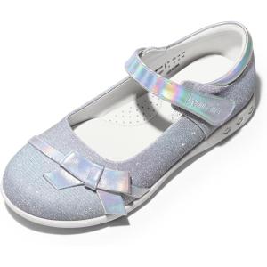 imageDREAM PAIRS Girls School Uniform Shoes Mary Jane Dress Flats for Little KidBig KidRainbow