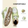 imageDREAM PAIRS Boys Girls High Top Sneaker LilLegends Skyhigh Basketball ShoesGreen