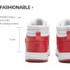 imageDREAM PAIRS Boys Girls High Top Sneaker LilLegends Skyhigh Basketball ShoesRed