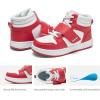 imageDREAM PAIRS Boys Girls High Top Sneaker LilLegends Skyhigh Basketball ShoesRed