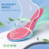 imageDREAM PAIRS Girls SlipOn Sneakers Kids Sparkle Pop Lightweight Jelly Sole Walking ShoesHot Pink