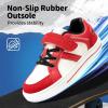 imageDREAM PAIRS Kid Sneakers Girls Boys School Loafers Shoes LilLegends TimberTotWhiteRed