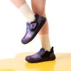 imageDREAM PAIRS Boys Girls Shoes Kids Slip on Tennis EZOns MightyMovers Running Athletic Barefoot Zero Drop Sports SneakersDark Purple