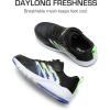 imageDREAM PAIRS Boys Girls Shoes Kids Tennis Running Athletic School Gym Breathable Lightweight Sneakers for LittleBig KidBlack