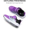 imageDREAM PAIRS Boys Girls Shoes Kids Tennis Running Athletic School Gym Breathable Lightweight Sneakers for LittleBig KidPurple