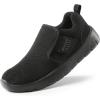 imageDREAM PAIRS Boys Girls Shoes Kids Slip on Tennis EZOns MightyMovers Running Athletic Barefoot Zero Drop Sports SneakersBlack Monochrome