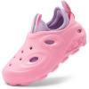 imageDREAM PAIRS Kids Clogs Boys Girls Foam Runner Shoes Unisex Slip on Shoes Sandals Lightweight Indoor Outdoor Shoes