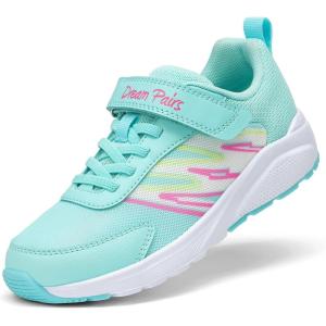 imageDREAM PAIRS Boys Girls Shoes Kids Tennis Running Athletic School Gym Breathable Lightweight Sneakers for LittleBig KidMint Green