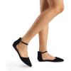 imageDREAM PAIRS Flapointed Womens Casual DOrsay Pointed Plain Ballet Comfort Soft Slip On Flats ShoesClassic Black