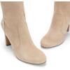 imageDREAM PAIRS Womens HIGHPLAT Black Chunky Thigh High Over The Knee High Heel BootsSandsuede