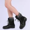 imageDREAM PAIRS Womens Snow Winter Boots Mid Calf Waterproof Duck Warm Outdoor Winter Boots ShoesBlack