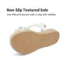 imageDREAM PAIRS Girls Espadrille Flatform Platform Wedge Open Toe Summer Sandals for Little Kid Big Kid Casual Vacation or Formal UseWhite