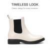 imageDREAM PAIRS Girls Ankle Boots with Side Zipper Chelsea Booties Low Heels Girl Fashion Shoes for ToddlerLittle KidBig KidWhiteBlack