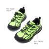 imageDREAM PAIRS Boys Girls Running Shoes Kids Athletic Lightweight Breathable Gym School ShoesNeon GreenBlack