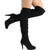 imageDREAM PAIRS Womens HIGHPLAT Black Chunky Thigh High Over The Knee High Heel BootsSarahblack