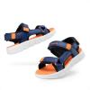 imageDREAM PAIRS Boys Girls Sandals Kids Athletic Summer Water Open Toe Shoes for LittleBig KidNavyOrange