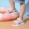 imageDREAM PAIRS Boys Girls Sandals Kids Athletic Summer Water Open Toe Shoes for LittleBig KidRainbowPink