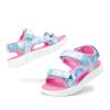 imageDREAM PAIRS Boys Girls Sandals Kids Athletic Summer Water Open Toe Shoes for LittleBig KidRainbowPink