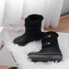 imageDREAM PAIRS Boys Girls Snow Boots WaterResistant Outdoor Sport Warm Cozy AntiSlip Cute Ankle Winter Shoes for ToddlerLittleBig KidBlack