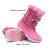 imageDREAM PAIRS Boys Girls Snow Boots WaterResistant Outdoor Sport Warm Cozy AntiSlip Cute Ankle Winter Shoes for ToddlerLittleBig KidPink