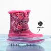 imageDREAM PAIRS Boys Girls Snow Boots WaterResistant Outdoor Sport Warm Cozy AntiSlip Cute Ankle Winter Shoes for ToddlerLittleBig KidPink