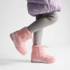 imageDREAM PAIRS Boys Girls Winter Snow Boots Slip Resistant Outdoor Cold Weather Boots with Faux Fur LiningPink
