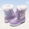 imageDREAM PAIRS Cozy Kids Snow Boots Warm ampamp WaterResistant Winter Boots with Faux Fur for AllDay Play NonSlip Mid Calf BootsLight Purple