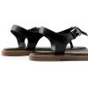 imageDREAM PAIRS Dressy TStrap Flat Thong Sandals for Women Comfort Roman Gladiator Casual Summer Beach Flip Flop Shoes with Adjustable Back Ankle StrapAll Black