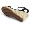 imageDREAM PAIRS Espadrilles Wedge Sandals for Women Womens Open Toe Summer Dressy Sandals with Adjustable Ankle Strap and Soft FootbedBlack