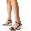 imageDREAM PAIRS Espadrilles Wedge Sandals for Women Womens Open Toe Summer Dressy Sandals with Adjustable Ankle Strap and Soft FootbedNavy