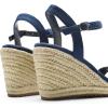 imageDREAM PAIRS Espadrilles Wedge Sandals for Women Womens Open Toe Summer Dressy Sandals with Adjustable Ankle Strap and Soft FootbedNavy