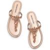 imageDREAM PAIRS Flip Flops for Women Dressy Rhinestone TStrap Thong Sandals for Summers Dress BeachChampagne