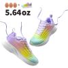 imageDREAM PAIRS Girls Boys Shoes Kids Lace up Tennis Sparkle Glitter Athletic Running SneakersRainbowPurple