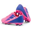 imageDREAM PAIRS Girls Boys Soccer Cleats Kids Firm Groud Football Toddler Youth Athletic Outdoor Training Shoes for LittleBig KidBluePink