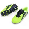 imageDREAM PAIRS Girls Boys Soccer Cleats Kids Firm Groud Football Toddler Youth Athletic Outdoor Training Shoes for LittleBig KidNavyNeon Green