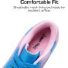 imageDREAM PAIRS Girls Boys Soccer Cleats Kids Firm Groud Football Toddler Youth Athletic Outdoor Training Shoes for LittleBig KidPinkBlue