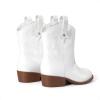 imageDREAM PAIRS Girls Cowgirl Boots Cowboy Boots with Low Heel Western Embroidered Fashion Mid Calf Shoes for ToddlerLittle KidBig KidWhite