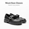 imageDREAM PAIRS Girls Mary Jane Chunky Platform School Uniform Dress Shoes Party Oxford Pumps for ToddlerLittle Big KidBlack