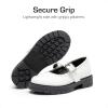 imageDREAM PAIRS Girls Mary Jane Chunky Platform School Uniform Dress Shoes Party Oxford Pumps for ToddlerLittle Big KidWhite
