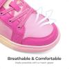 imageDREAM PAIRS Girls Shoes Toddler Sneakers Rainbow Storybook Casual School Walking Footwear for ToddlerLittle KidsHot PinkRainbow