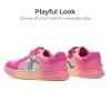 imageDREAM PAIRS Girls Shoes Toddler Sneakers Rainbow Storybook Casual School Walking Footwear for ToddlerLittle KidsHot PinkRainbow