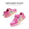 imageDREAM PAIRS Girls Shoes Toddler Sneakers Rainbow Storybook Casual School Walking Footwear for ToddlerLittle KidsHot PinkRainbow