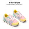 imageDREAM PAIRS Girls Sneakers Laceup Tennis Running Casual LilLegends Lightweight Classic Walking Shoes for LittleBig KidMint GreenPink
