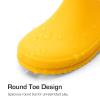 imageDREAM PAIRS Kids Rain Boots Boys Girls Lightweight Boots Waterproof Easyon Outdoor Playing Rain Boot UnisexChildYellow