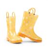 imageDREAM PAIRS Kids Rain Boots Cute Lightweight Waterproof with Pullon Handles for Girls ampamp Boys Toddler Outdoor PlayOrange