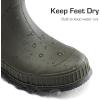 imageDREAM PAIRS Kids Rain Boots EasyOn Lightweight NonSlip Outsole for Boys ampamp Girls Outdoor Rainy Day PlayOlive