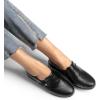 imageDREAM PAIRS Loafers for Women Slipon Dressy Comfortable Business Casual Work Office Faux Leather Loafer Shoes with Arch SupportBlack