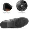 imageDREAM PAIRS Loafers for Women Slipon Dressy Comfortable Business Casual Work Office Faux Leather Loafer Shoes with Arch SupportBlack