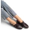 imageDREAM PAIRS Loafers for Women Slipon Dressy Comfortable Business Casual Work Office Faux Leather Loafer Shoes with Arch SupportBrown