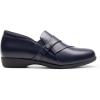 imageDREAM PAIRS Loafers for Women Slipon Dressy Comfortable Business Casual Work Office Faux Leather Loafer Shoes with Arch SupportNavy